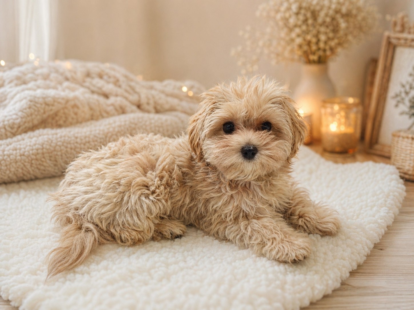Maltipoo, Cream coat